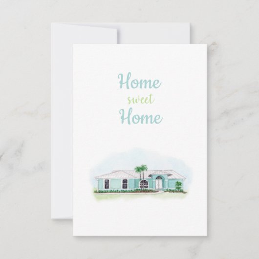 ホームスイートホームカード サンキューカード (正面)