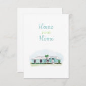 ホームスイートホームカード サンキューカード (正面/裏面)