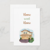 ホームスイートホームカード サンキューカード (正面/裏面)