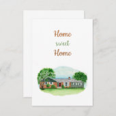 ホームスイートホームカード サンキューカード (正面/裏面)