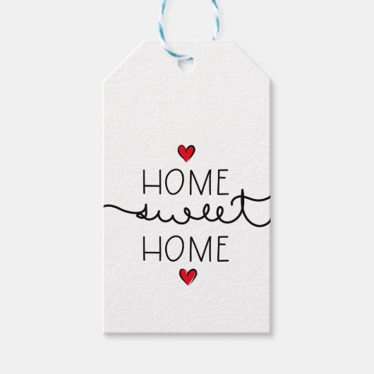 ホームスイートホームギフトラベル ギフトタグ (正面)