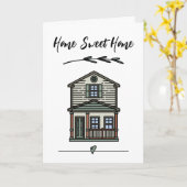 ホームスイートホームクライアントの評価 カード (黄色い花)