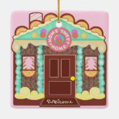 ホームスイートホームクリスマスオーナメント セラミックオーナメント (裏面)