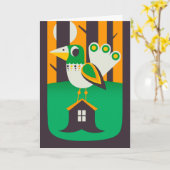 ホームスイートホームグリーティングカード カード (黄色い花)