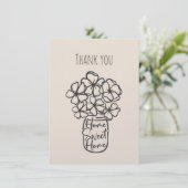 ホームスイートホームサンキューフラットカード サンキューカード (スタンド正面)