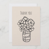 ホームスイートホームサンキューフラットカード サンキューカード (正面/裏面)