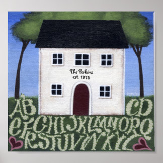 ホームスイートホームサンプラー ポスター