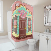 ホームスイートホームシャワーカーテン/プレイハウスフェイズド シャワーカーテン (インサイチュ)
