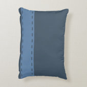 ホームスイートホームスチールブルー アクセントクッション (裏面(縦))