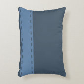ホームスイートホームスチールブルー アクセントクッション (正面(垂直))