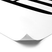 ホームスイートホームタイポグラフィポスター ポスター (角)