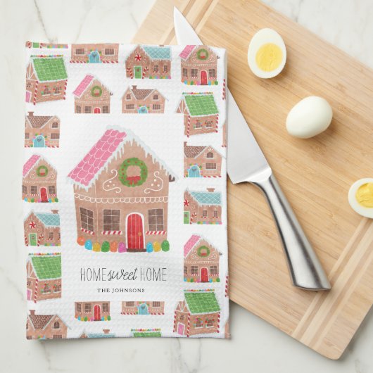 ホームスイートホームタオル キッチンタオル (四つ折り)
