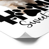 ホームスイートホームドッグ ポスター (角)