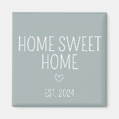 ホームスイートホームニューホームオーナー マグネット (正面)