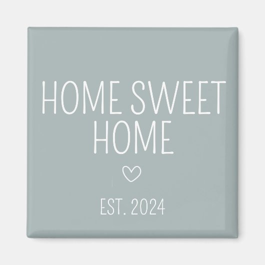 ホームスイートホームニューホームオーナー マグネット (正面)