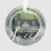 ホームスイートホームニューホーム2フォトキープサケオーナメント オーナメント (正面)