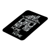 ホームスイートホームノベルティフレキシブル冷蔵庫用マグネット マグネット (左側)