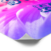 ホームスイートホームハニービーオンフラワー ポスター (角)