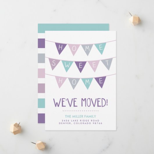ホームスイートホームバンティンムービングアナウンスメント 案内状 (正面/裏面インサイチュ)