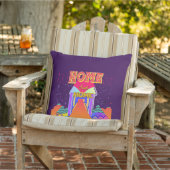 ホームスイートホームパープル アウトドアクッション (椅子)