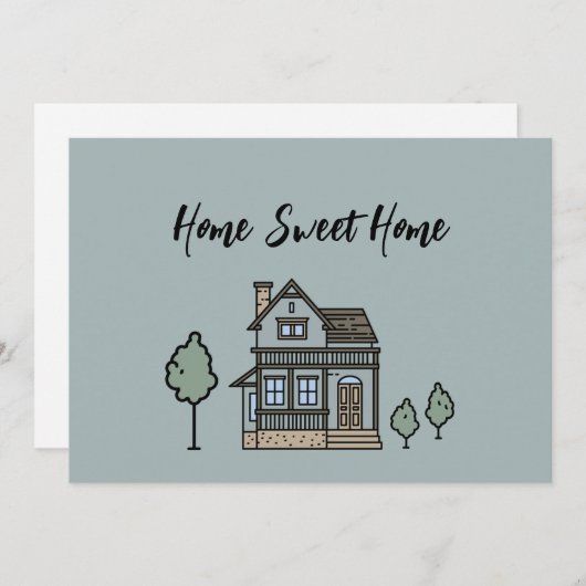 ホームスイートホームビジネス サンキューカード (正面/裏面)