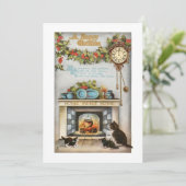 ホームスイートホームビンテージクリスマスハース シーズンカード (スタンド正面)