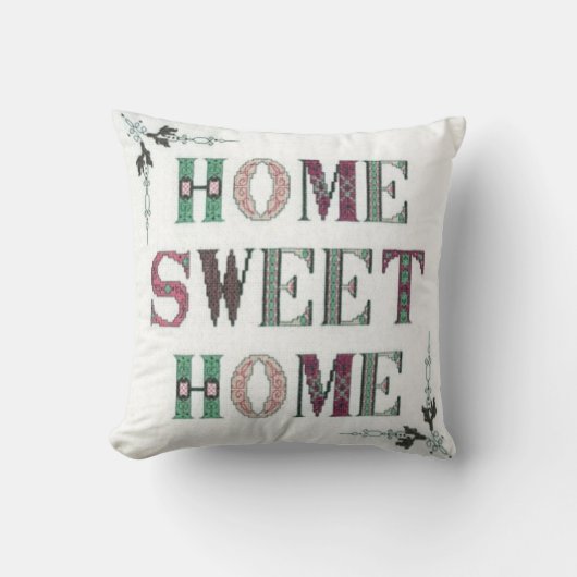 ホームスイートホームピロー クッション (正面)