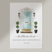 ホームスイートホームファミリーアクアウォーターカラードア ポスター