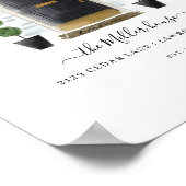 ホームスイートホームファミリーブラックウォーターカラードア ポスター (角)