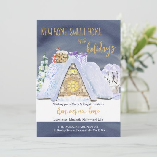 ホームスイートホームフォーザホリデーズクリスマスルーフトップ 案内状 (スタンド正面)