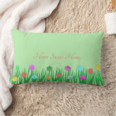 ホームスイートホームフラワーズ ランバークッション (ブランケット)