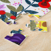 ホームスイートホームフローラリーフ ジグソーパズル (側面)