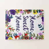 ホームスイートホームフローラリーフ ジグソーパズル (横)