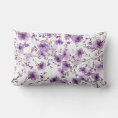 ホームスイートホームフローラ装飾用クッション – 両面 ランバークッション (裏面)