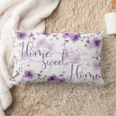 ホームスイートホームフローラ装飾用クッション – 両面 ランバークッション (ブランケット)