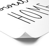 ホームスイートホームプリントポスター ポスター (角)