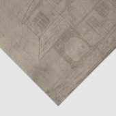 ホームスイートホームベージュバックグラウンドデコップページ 薄葉紙 (詳細)