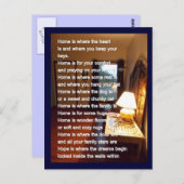 ホームスイートホームポエムカード ポストカード (正面/裏面)