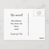 ホームスイートホームポストカード ポストカード (裏面)