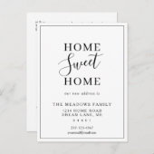 ホームスイートホームミニマリストムービング 案内ポストカード (正面/裏面)