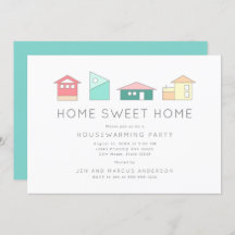 ホームスイートホームミニマリスト引っ越し祝いパーティーパーティー