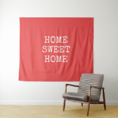 ホームスイートホームミニマルデザイン タペストリー (インサイチュ(横))