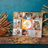 ホームスイートホームユニークフォトコラージュモダンファミリー フォトプラーク (側面)