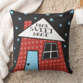 ホームスイートホームリトルハウス装飾用クッション クッション (ブランケット)