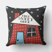 ホームスイートホームリトルハウス装飾用クッション クッション (裏面)