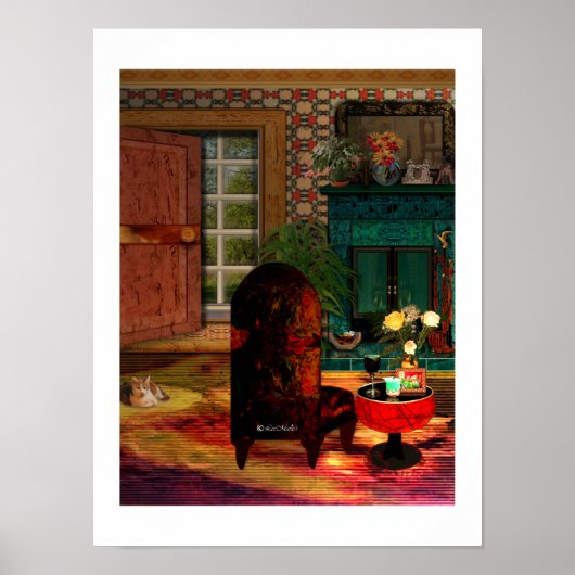 ホームスイートホームリーマリークリエイティブデザイン ポスター (正面)