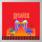 ホームスイートホームレッド ポスター (正面)