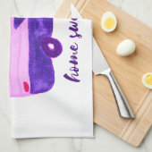 ホームスイートホームヴィンテージトレーラーキャンパーRV キッチンタオル (四つ折り)