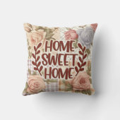 ホームスイートホームヴィンテージフローラ クッション (裏面)