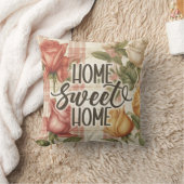 ホームスイートホームヴィンテージフローラ クッション (ブランケット)